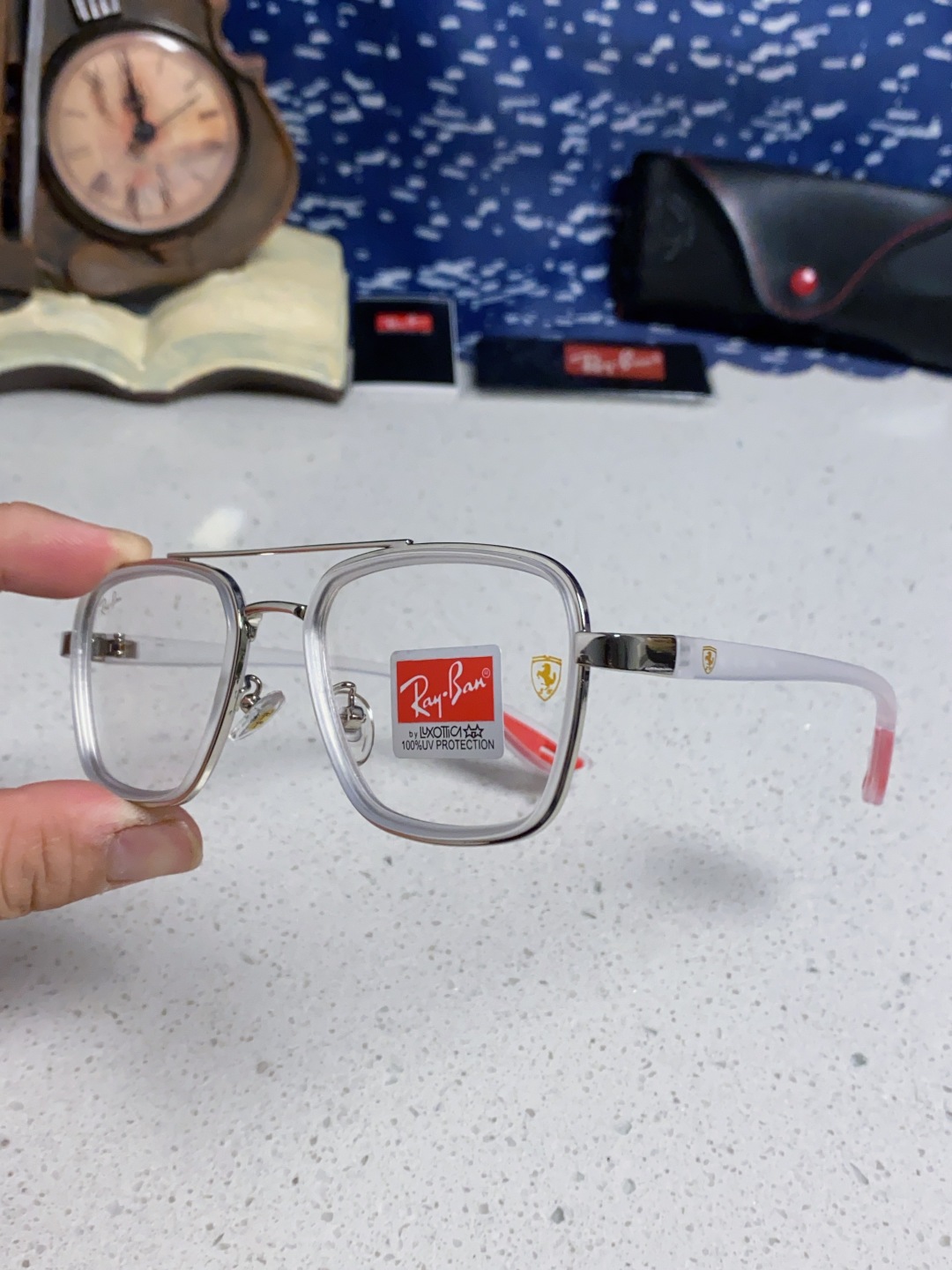 RayBan雷朋 2025新款太阳镜金属双梁大框时尚墨镜潮男女通用防紫外线 BR3911