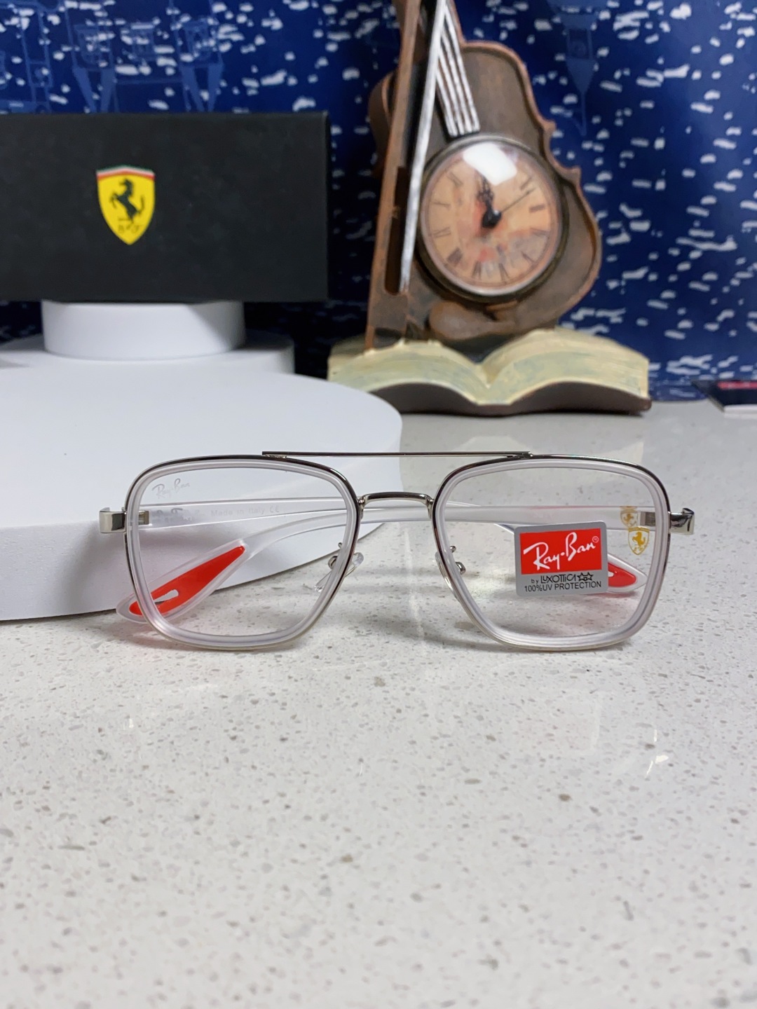 RayBan雷朋 2025新款太阳镜金属双梁大框时尚墨镜潮男女通用防紫外线 BR3911