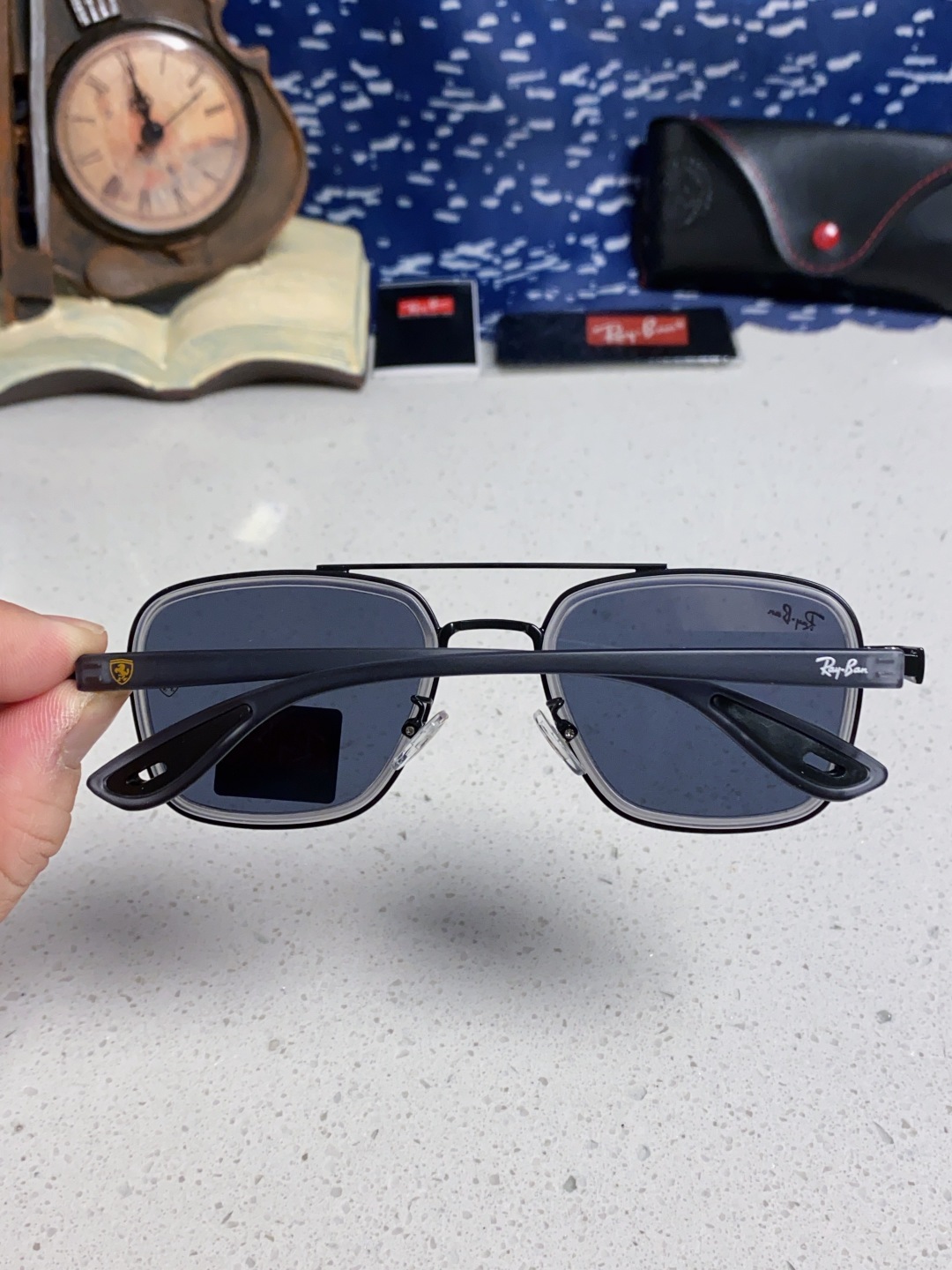 RayBan雷朋 2025新款太阳镜金属双梁大框时尚墨镜潮男女通用防紫外线 BR3911