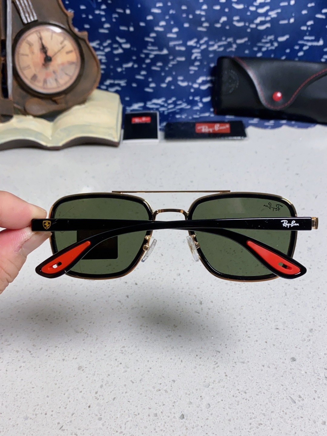 RayBan雷朋 2025新款太阳镜金属双梁大框时尚墨镜潮男女通用防紫外线 BR3911