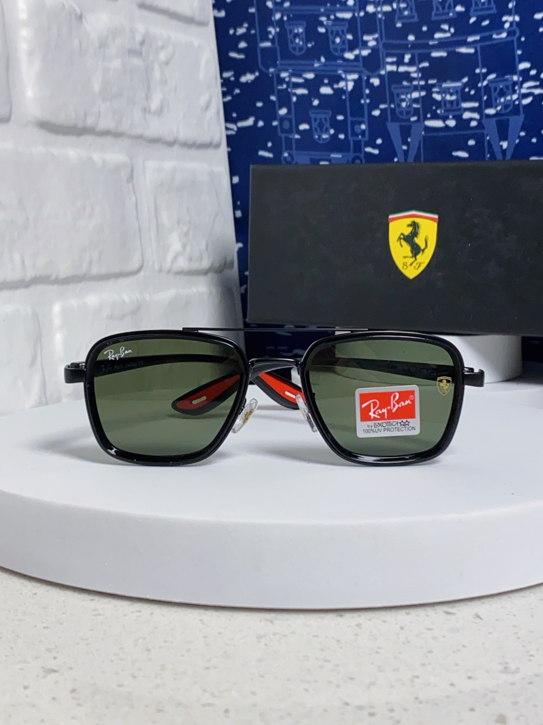 RayBan雷朋 2025新款太阳镜金属双梁大框时尚墨镜潮男女通用防紫外线 BR3911