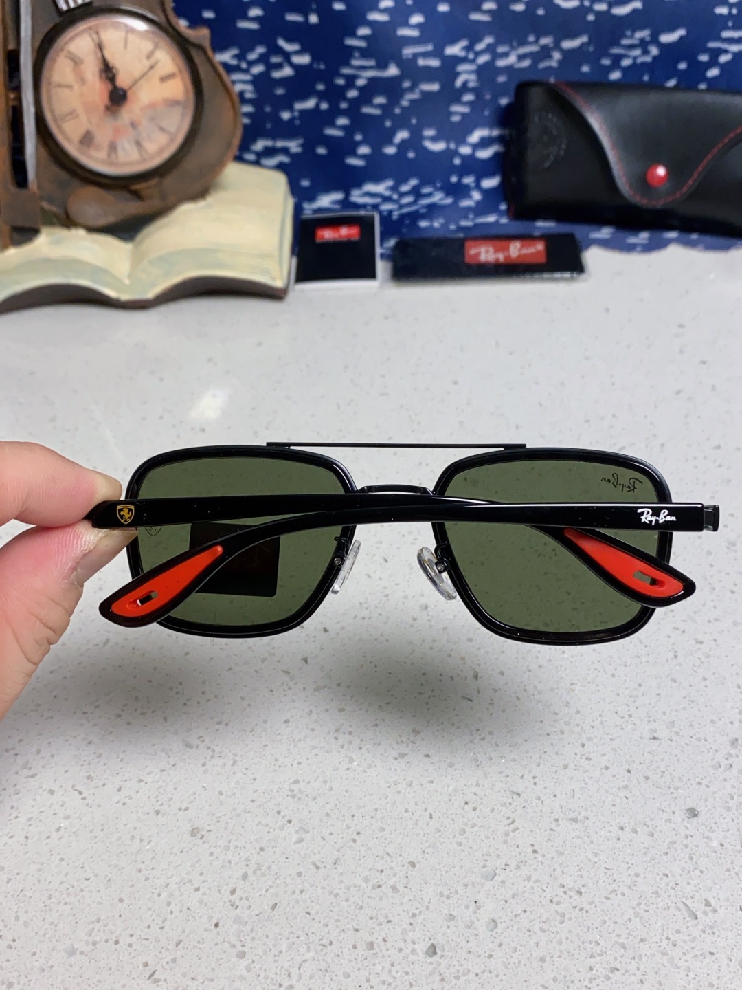 RayBan雷朋 2025新款太阳镜金属双梁大框时尚墨镜潮男女通用防紫外线 BR3911