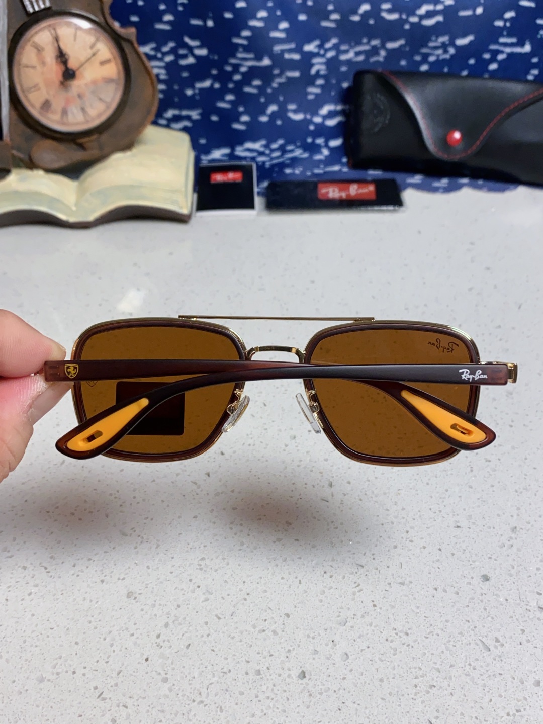 RayBan雷朋 2025新款太阳镜金属双梁大框时尚墨镜潮男女通用防紫外线 BR3911