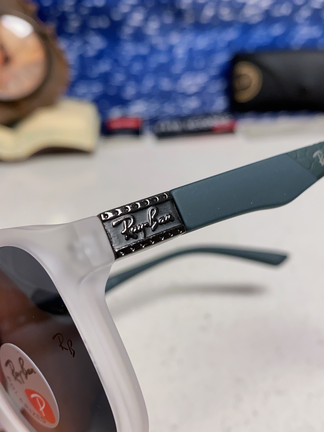 RayBan雷朋 2025新款欧美复古双梁蛤蟆镜大框太阳眼镜女潮高级感街拍嘻哈圆脸墨镜 RB69061