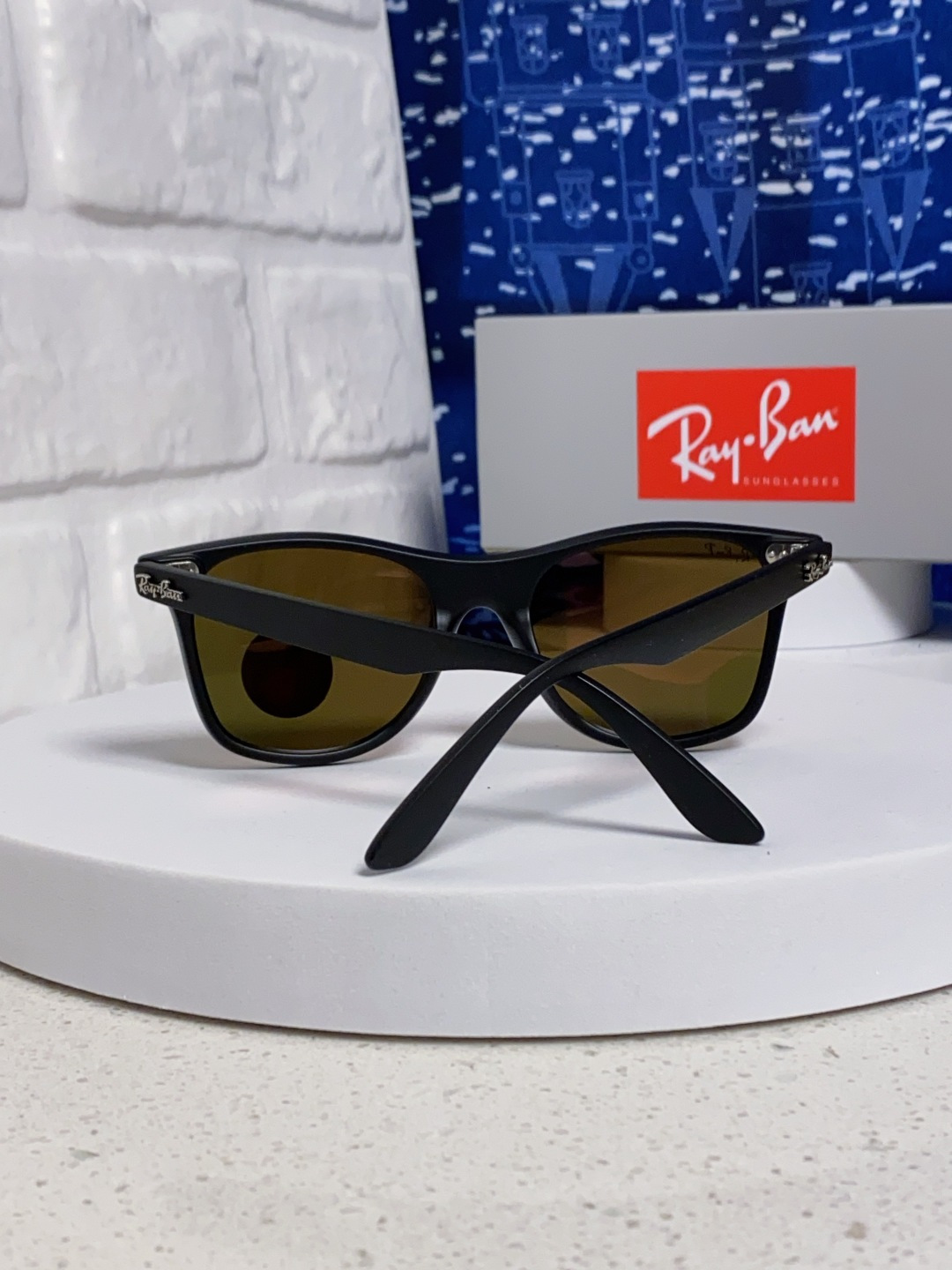 RayBan雷朋 2025新款运动墨镜连体炫彩太阳镜偏光时尚驾驶垂钓防风跑步眼镜 男女通用 RB4440