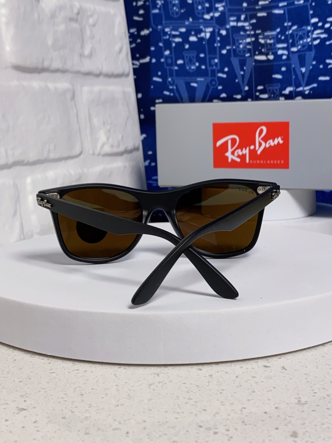 RayBan雷朋 2025新款运动墨镜连体炫彩太阳镜偏光时尚驾驶垂钓防风跑步眼镜 男女通用 RB4440