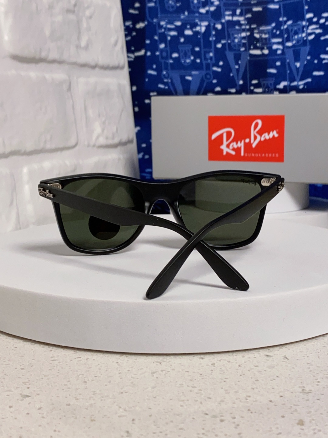 RayBan雷朋 2025新款运动墨镜连体炫彩太阳镜偏光时尚驾驶垂钓防风跑步眼镜 男女通用 RB4440