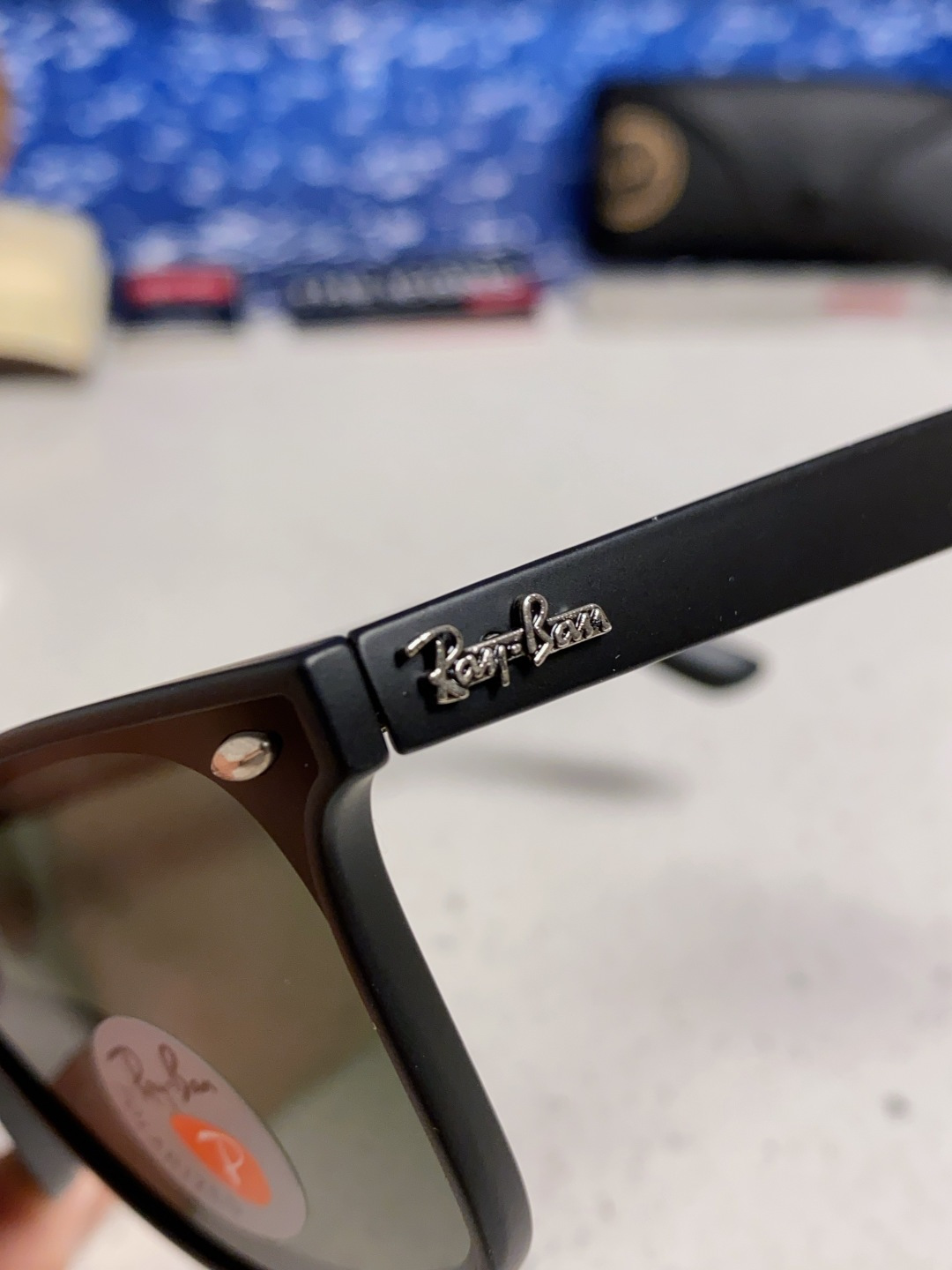 RayBan雷朋 2025新款运动墨镜连体炫彩太阳镜偏光时尚驾驶垂钓防风跑步眼镜 男女通用 RB4440