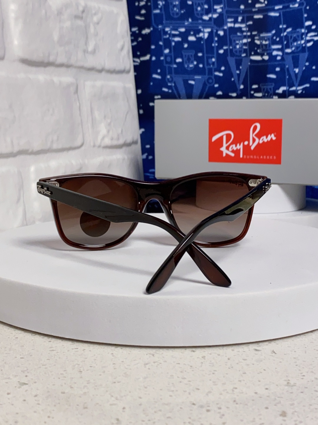 RayBan雷朋 2025新款运动墨镜连体炫彩太阳镜偏光时尚驾驶垂钓防风跑步眼镜 男女通用 RB4440