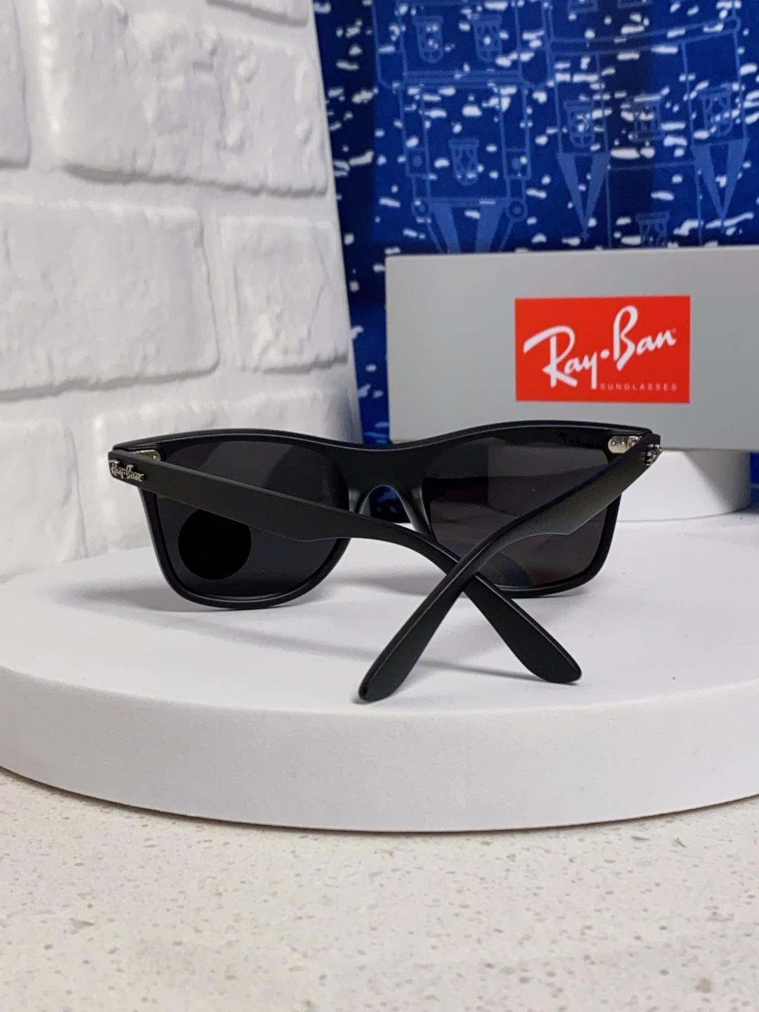 RayBan雷朋 2025新款运动墨镜连体炫彩太阳镜偏光时尚驾驶垂钓防风跑步眼镜 男女通用 RB4440