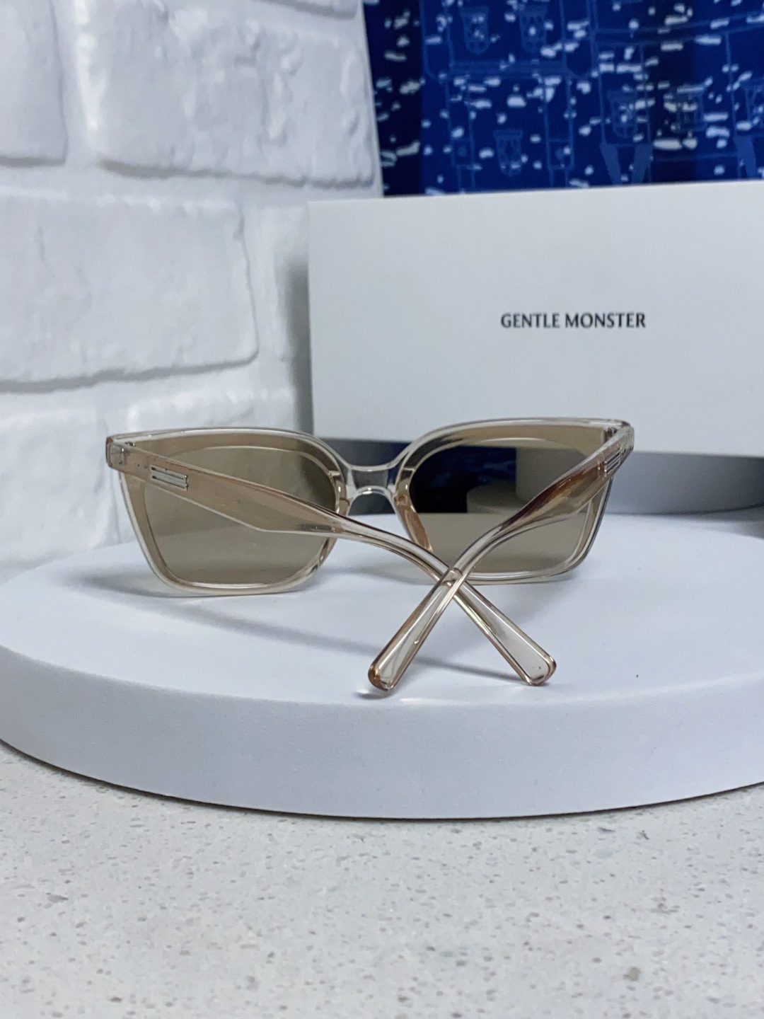 Gentle Moster(GM) 2025gm新款时尚墨镜女偏光近视高级感有度数的太阳眼镜方框防紫外线