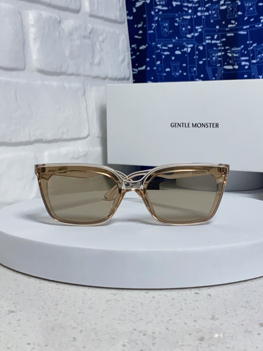 Gentle Moster(GM) 2025gm新款时尚墨镜女偏光近视高级感有度数的太阳眼镜方框防紫外线