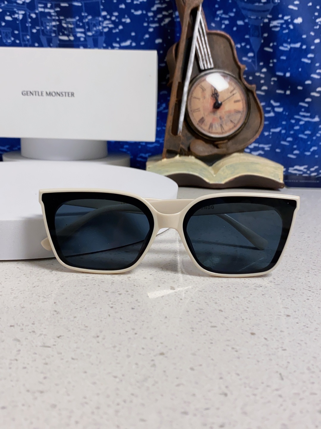 Gentle Moster(GM) 2025gm新款时尚墨镜女偏光近视高级感有度数的太阳眼镜方框防紫外线