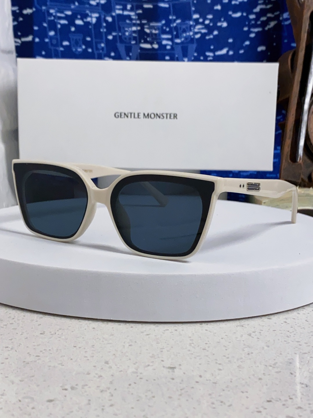 Gentle Moster(GM) 2025gm新款时尚墨镜女偏光近视高级感有度数的太阳眼镜方框防紫外线