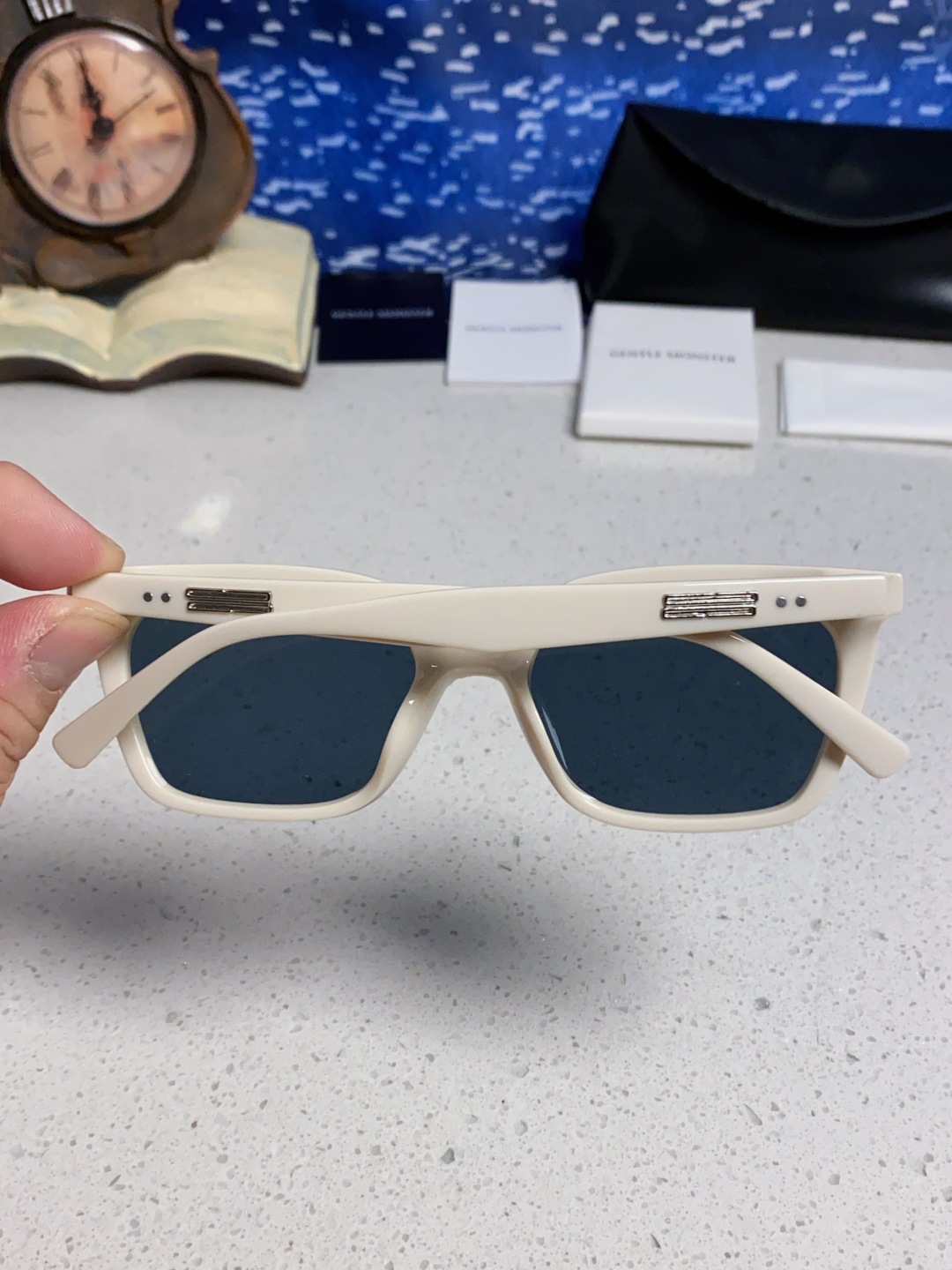 Gentle Moster(GM) 2025gm新款时尚墨镜女偏光近视高级感有度数的太阳眼镜方框防紫外线