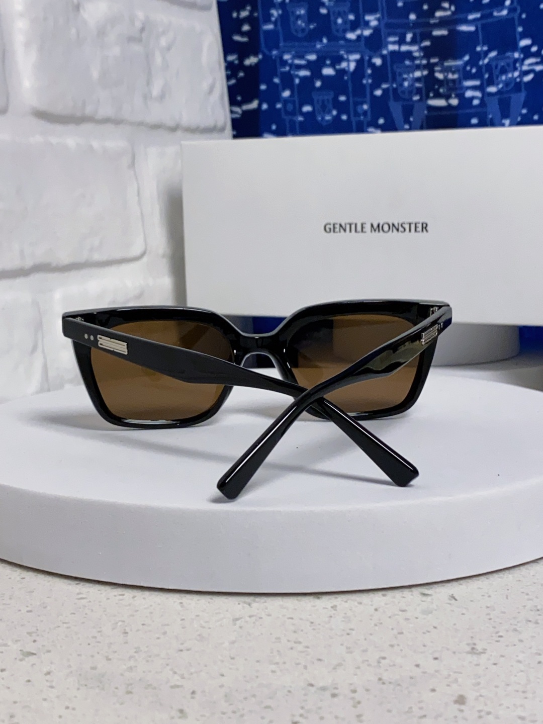 Gentle Moster(GM) 2025gm新款时尚墨镜女偏光近视高级感有度数的太阳眼镜方框防紫外线