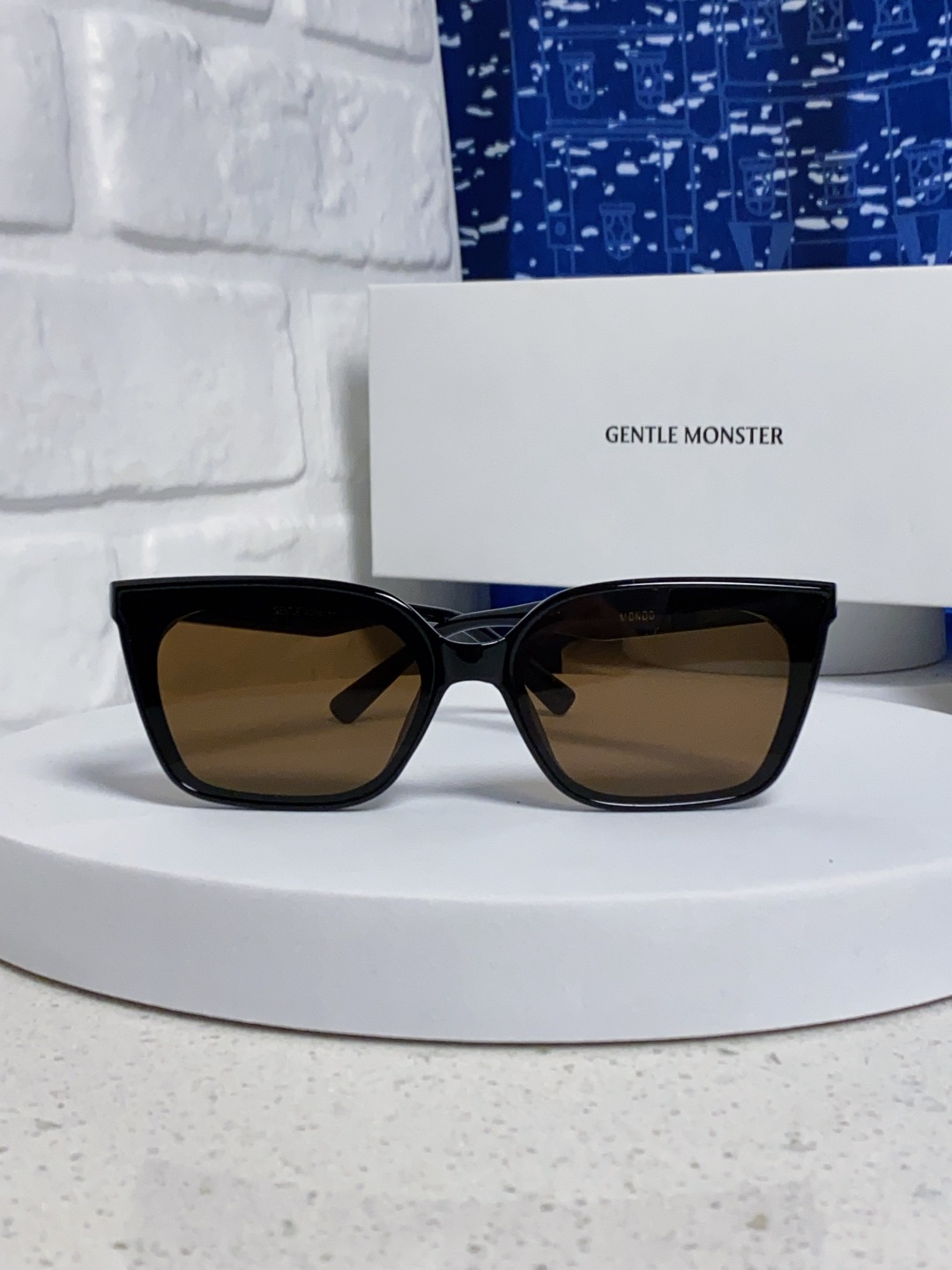 Gentle Moster(GM) 2025gm新款时尚墨镜女偏光近视高级感有度数的太阳眼镜方框防紫外线