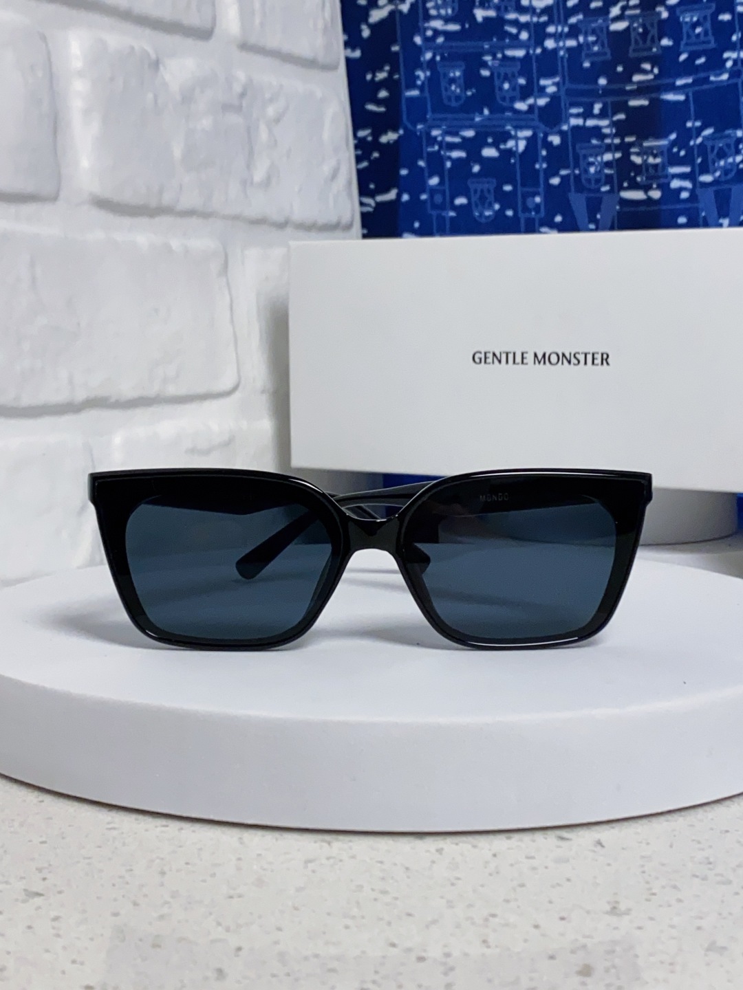 Gentle Moster(GM) 2025gm新款时尚墨镜女偏光近视高级感有度数的太阳眼镜方框防紫外线