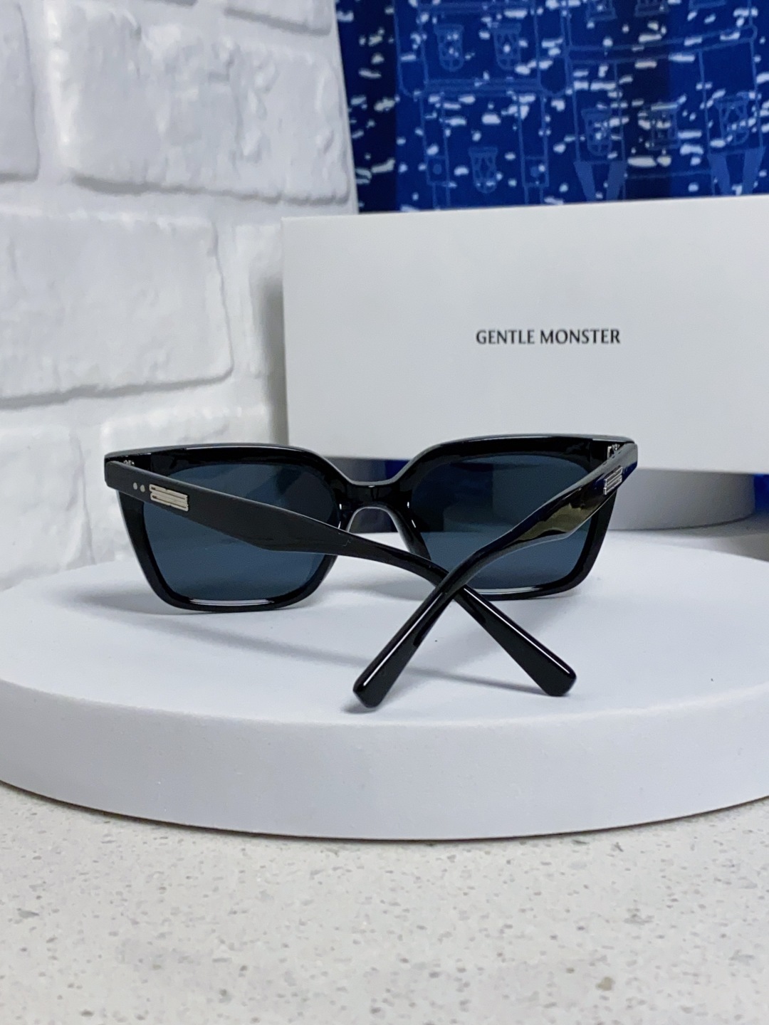 Gentle Moster(GM) 2025gm新款时尚墨镜女偏光近视高级感有度数的太阳眼镜方框防紫外线