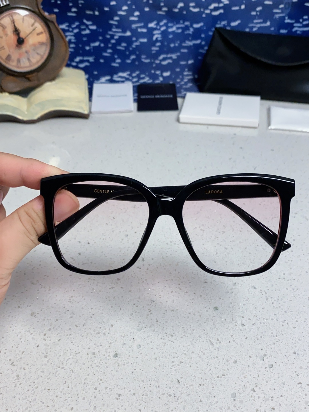  Gentle Moster(GM) GM新品大方框又一款百搭眼镜框墨镜 潮人必备 造型设计  型号：L