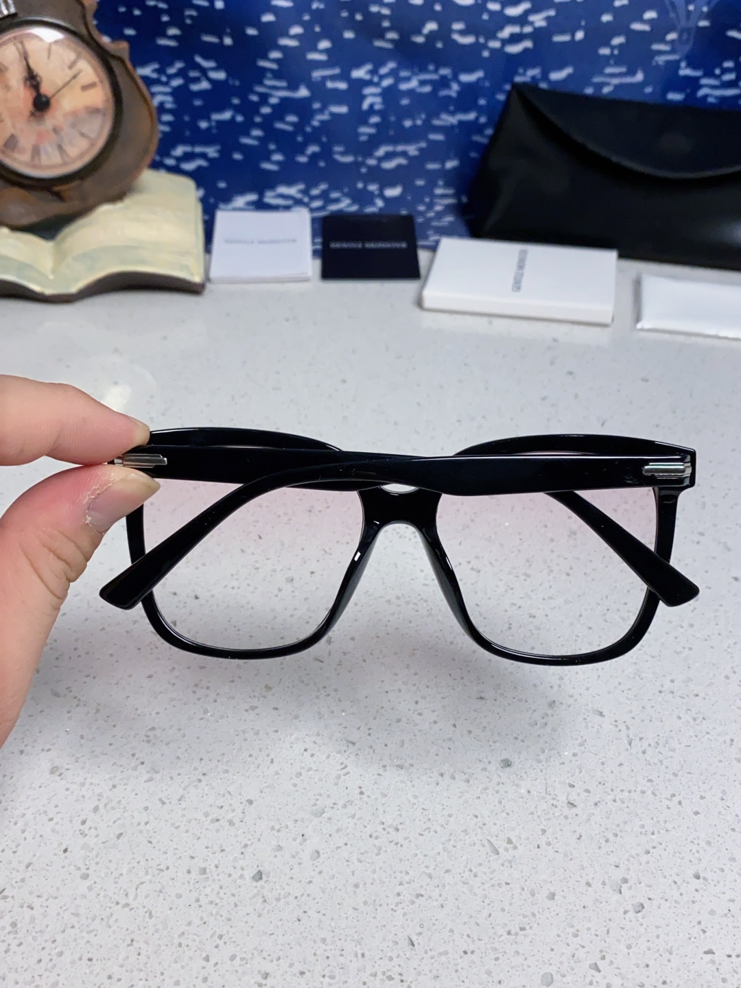  Gentle Moster(GM) GM新品大方框又一款百搭眼镜框墨镜 潮人必备 造型设计  型号：L