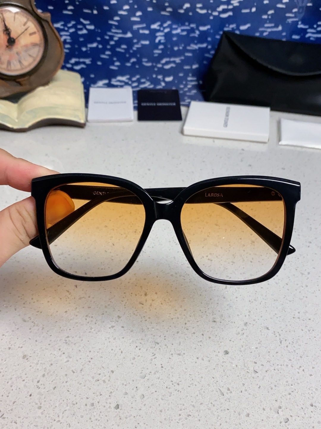  Gentle Moster(GM) GM新品大方框又一款百搭眼镜框墨镜 潮人必备 造型设计  型号：L