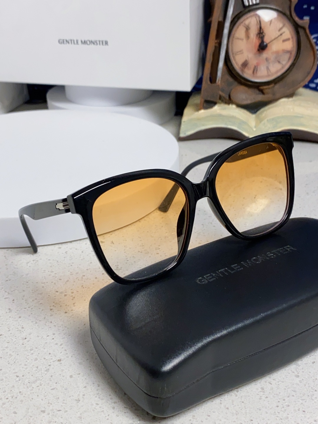  Gentle Moster(GM) GM新品大方框又一款百搭眼镜框墨镜 潮人必备 造型设计  型号：L