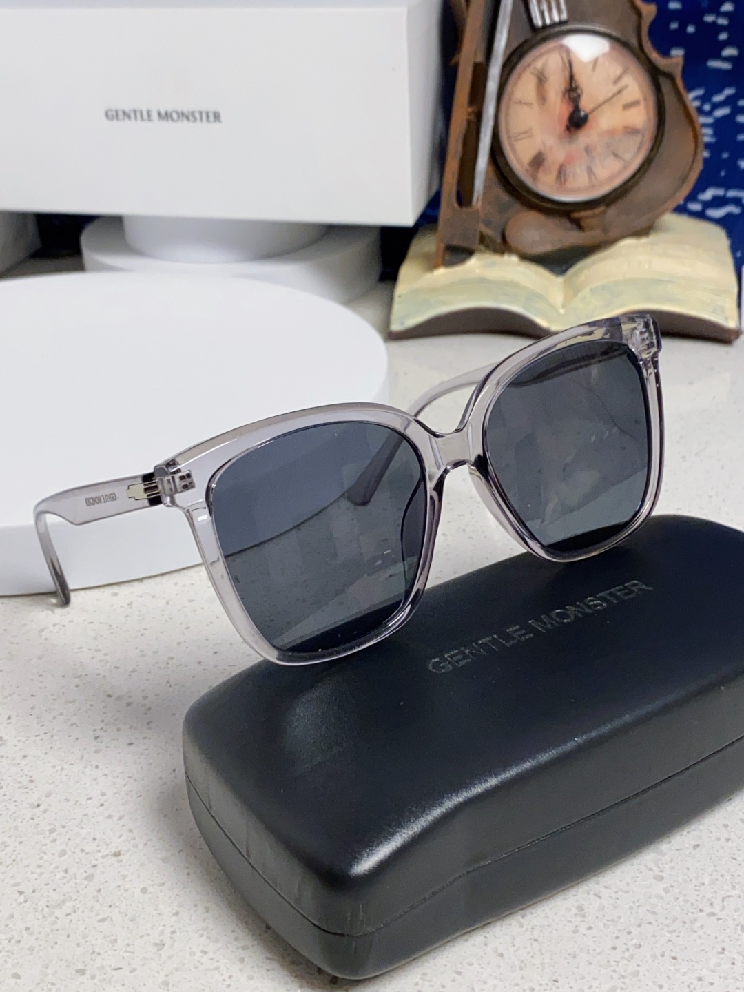  Gentle Moster(GM) GM新品大方框又一款百搭眼镜框墨镜 潮人必备 造型设计  型号：L