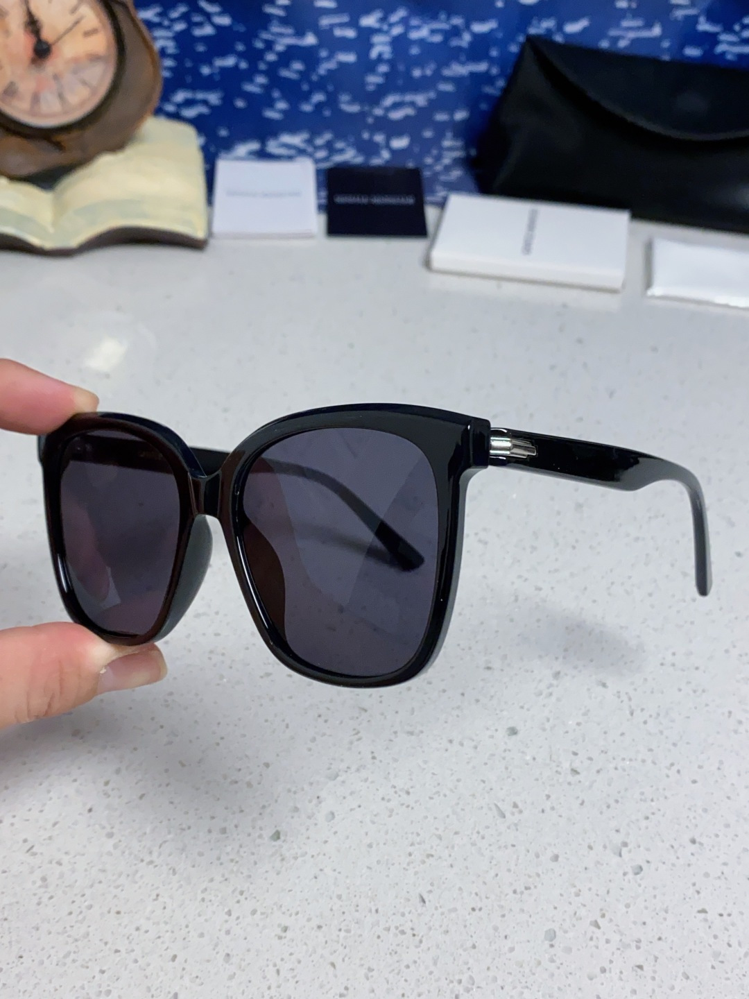  Gentle Moster(GM) GM新品大方框又一款百搭眼镜框墨镜 潮人必备 造型设计  型号：L