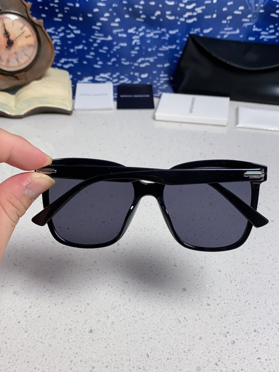  Gentle Moster(GM) GM新品大方框又一款百搭眼镜框墨镜 潮人必备 造型设计  型号：L