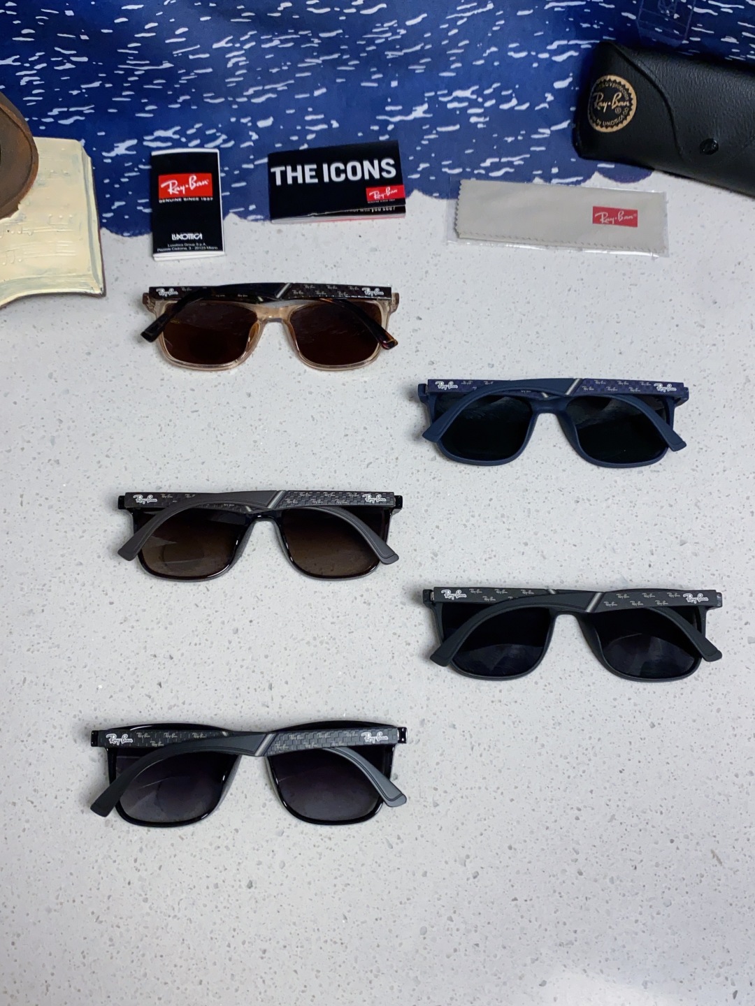  Rayban雷朋 2025新款豪华雷家时尚男士驾驶偏光太阳镜户外骑行运动眼镜防强光墨镜 RB69024