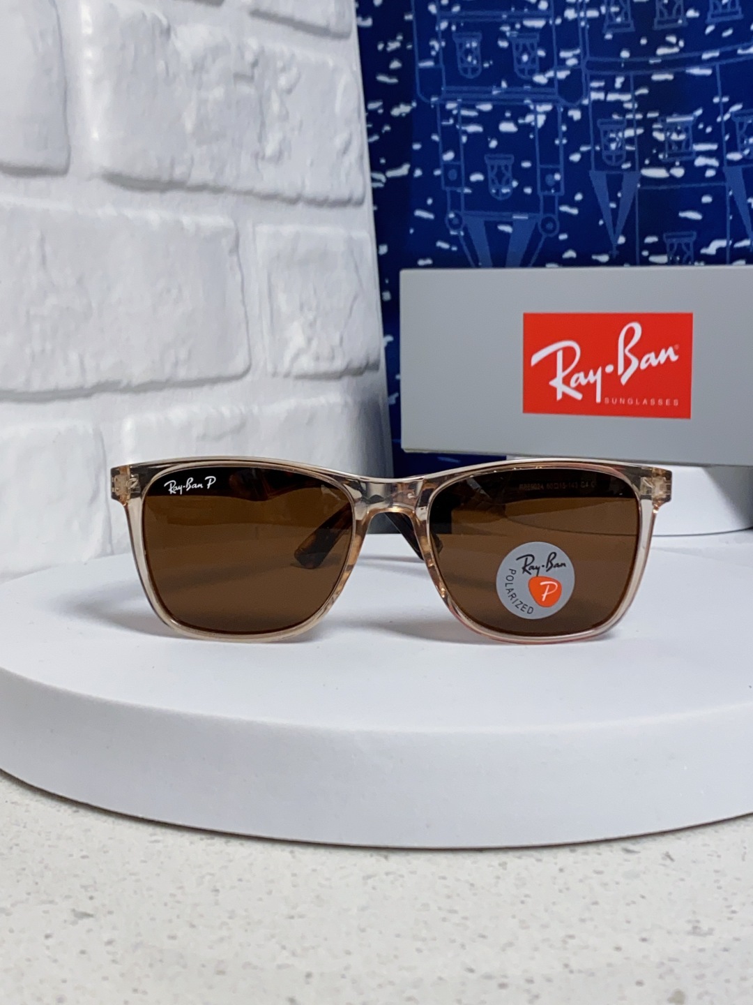 Rayban雷朋 2025新款豪华雷家时尚男士驾驶偏光太阳镜户外骑行运动眼镜防强光墨镜 RB69024