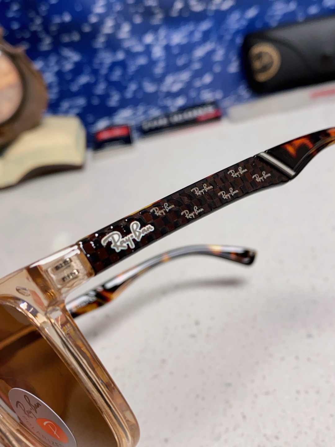 Rayban雷朋 2025新款豪华雷家时尚男士驾驶偏光太阳镜户外骑行运动眼镜防强光墨镜 RB69024