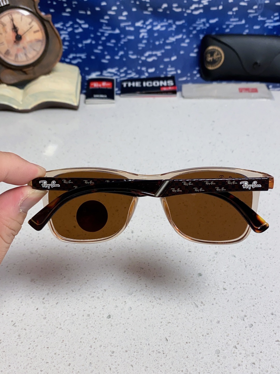 Rayban雷朋 2025新款豪华雷家时尚男士驾驶偏光太阳镜户外骑行运动眼镜防强光墨镜 RB69024
