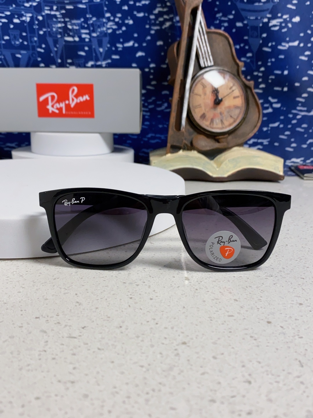 Rayban雷朋 2025新款豪华雷家时尚男士驾驶偏光太阳镜户外骑行运动眼镜防强光墨镜 RB69024