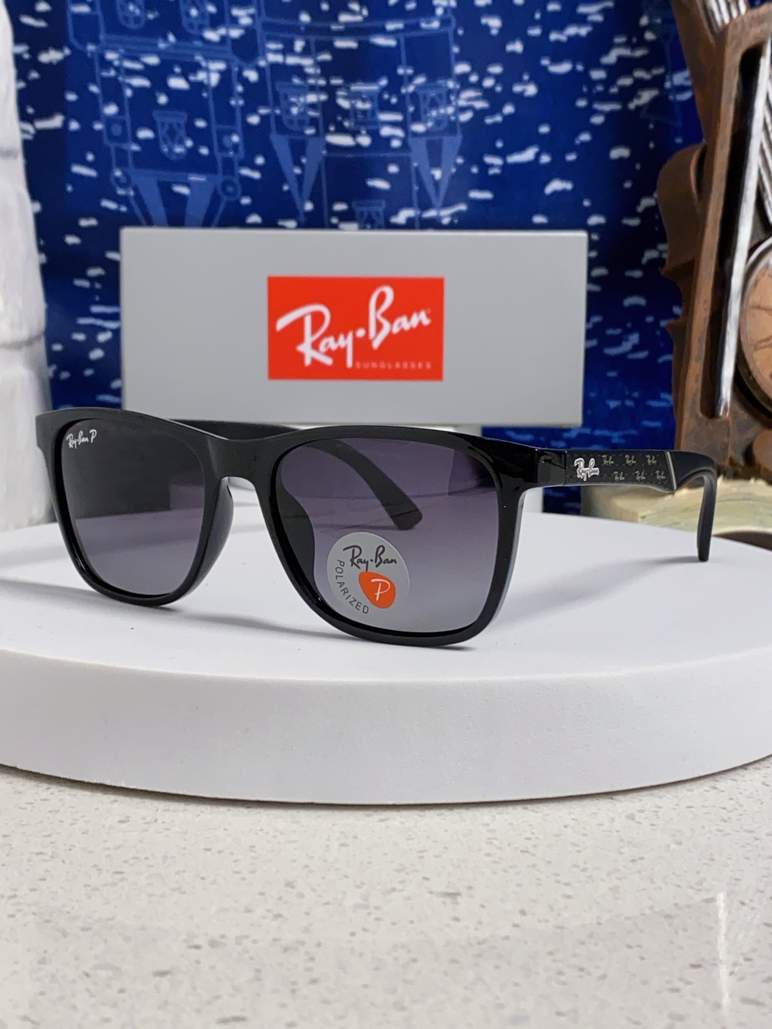 Rayban雷朋 2025新款豪华雷家时尚男士驾驶偏光太阳镜户外骑行运动眼镜防强光墨镜 RB69024