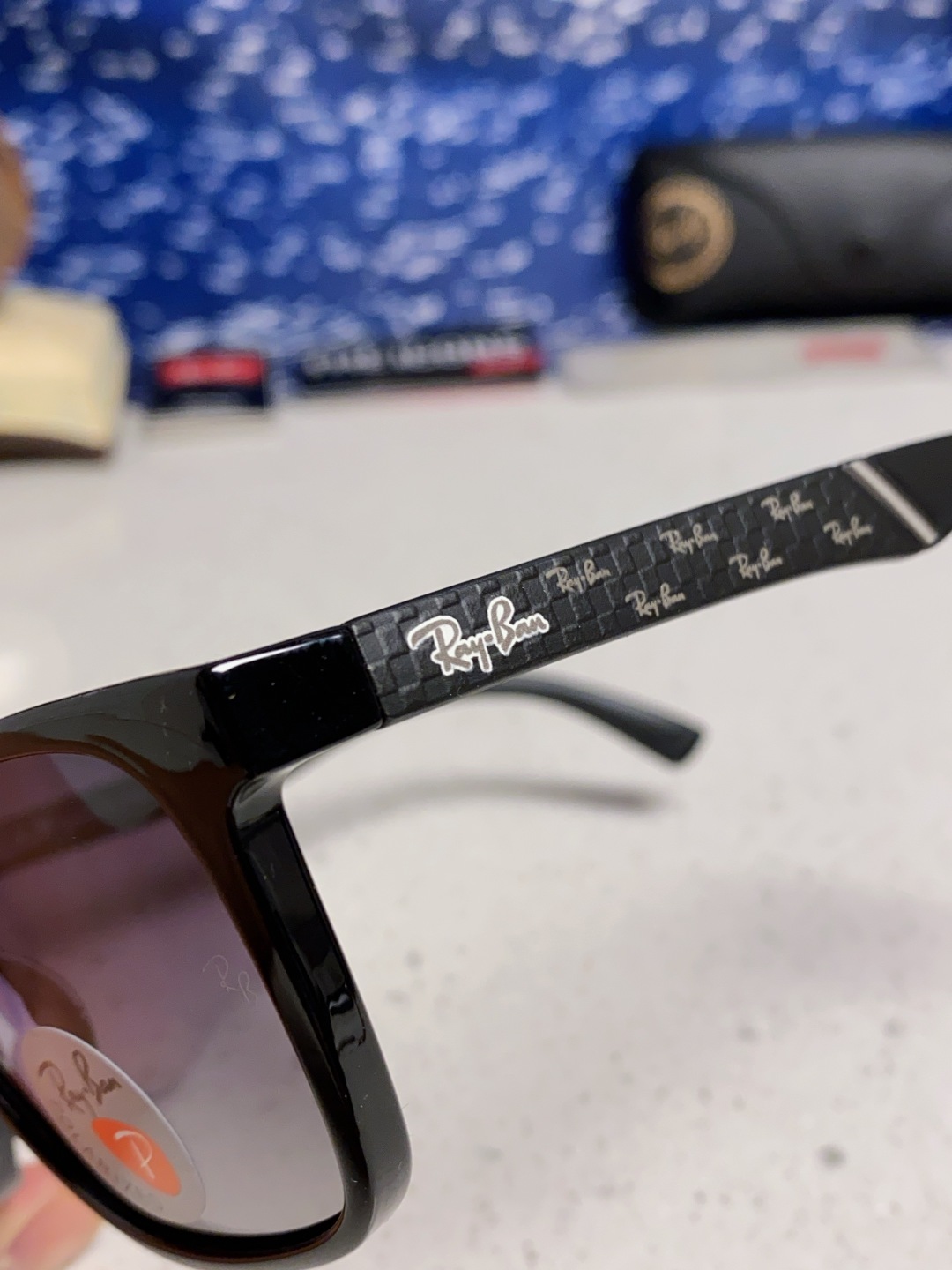 Rayban雷朋 2025新款豪华雷家时尚男士驾驶偏光太阳镜户外骑行运动眼镜防强光墨镜 RB69024