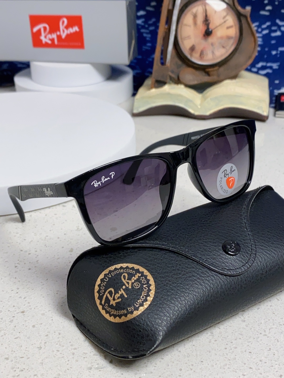 Rayban雷朋 2025新款豪华雷家时尚男士驾驶偏光太阳镜户外骑行运动眼镜防强光墨镜 RB69024