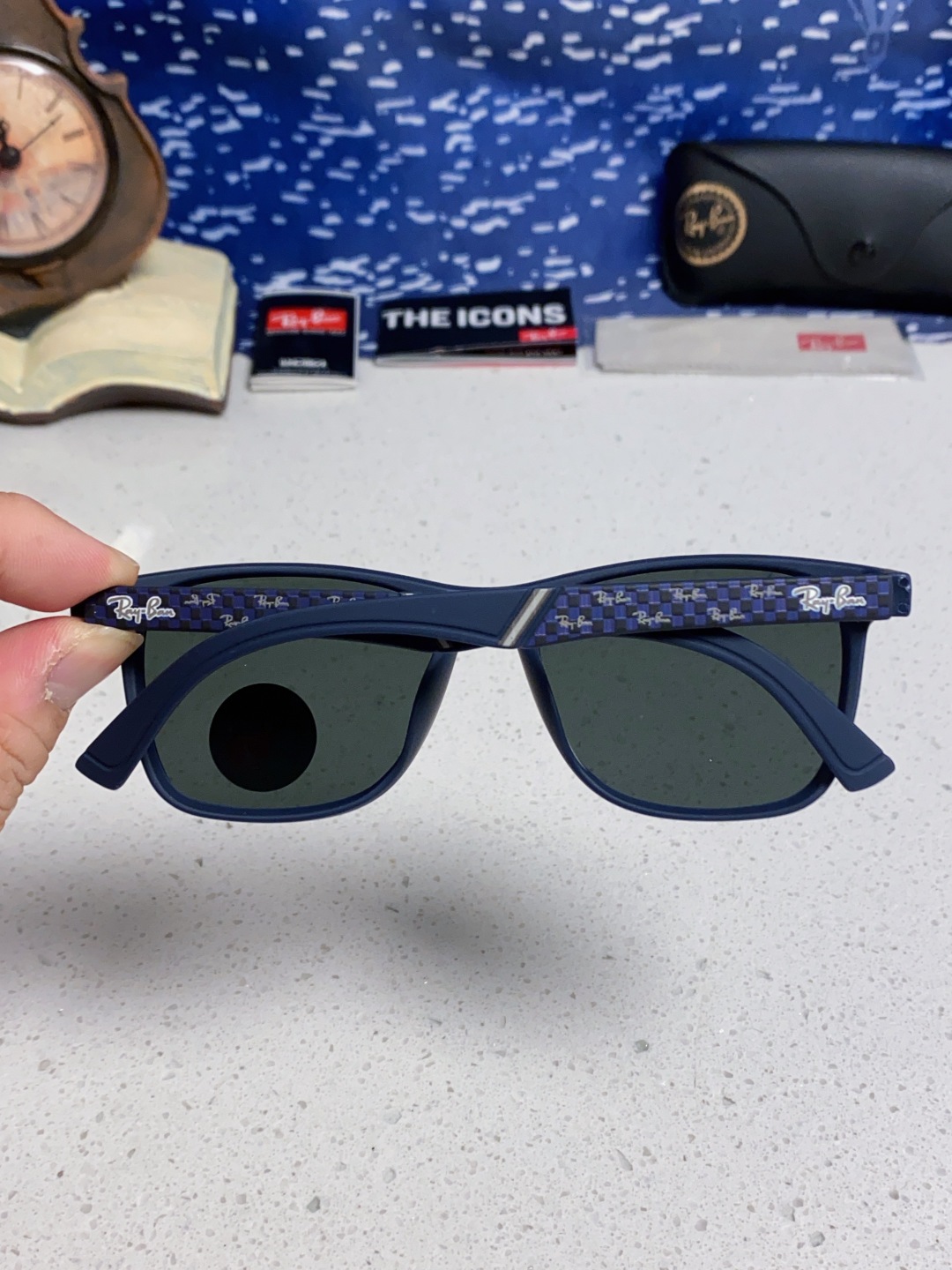 Rayban雷朋 2025新款豪华雷家时尚男士驾驶偏光太阳镜户外骑行运动眼镜防强光墨镜 RB69024