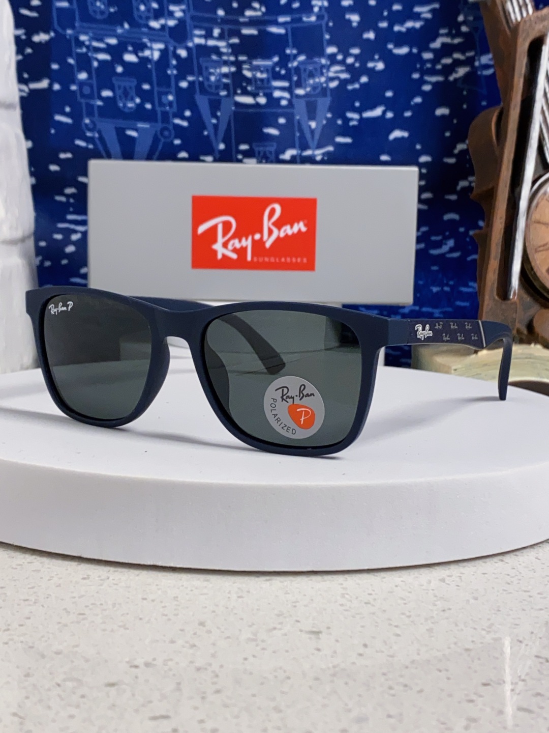 Rayban雷朋 2025新款豪华雷家时尚男士驾驶偏光太阳镜户外骑行运动眼镜防强光墨镜 RB69024