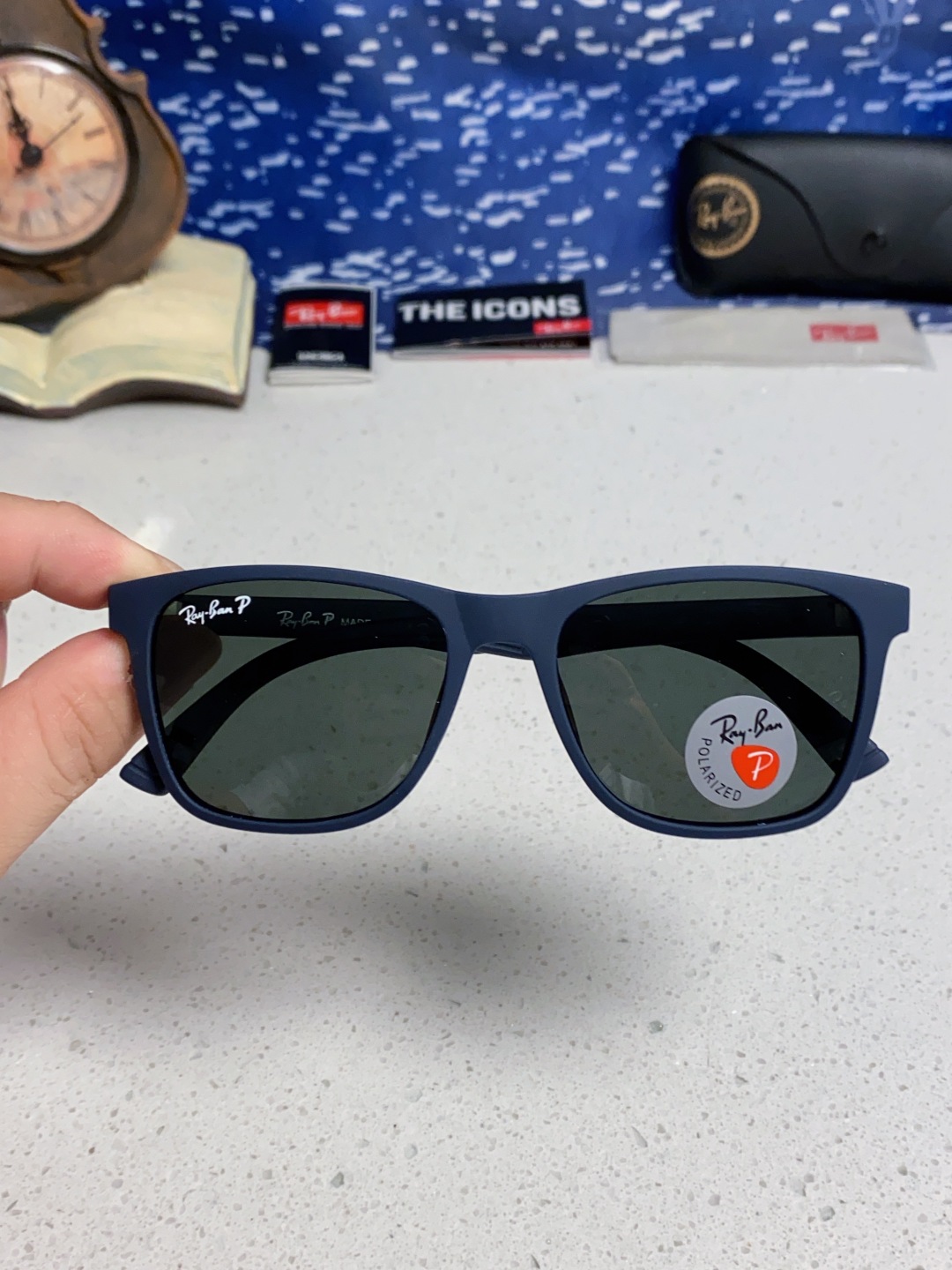 Rayban雷朋 2025新款豪华雷家时尚男士驾驶偏光太阳镜户外骑行运动眼镜防强光墨镜 RB69024