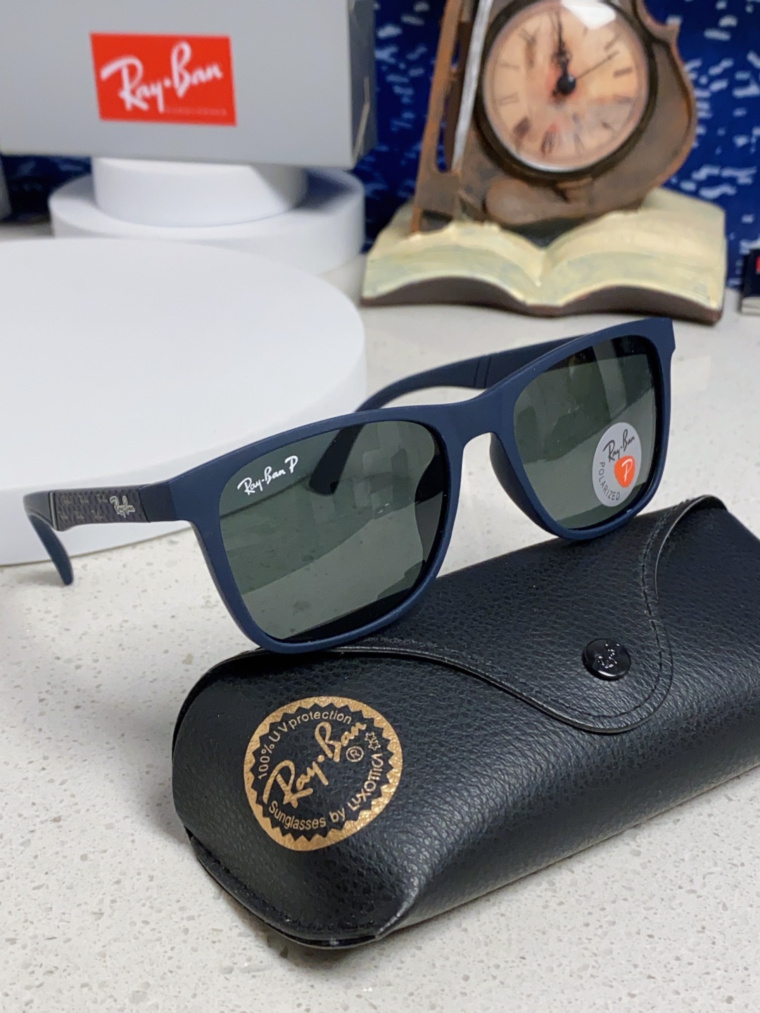 Rayban雷朋 2025新款豪华雷家时尚男士驾驶偏光太阳镜户外骑行运动眼镜防强光墨镜 RB69024