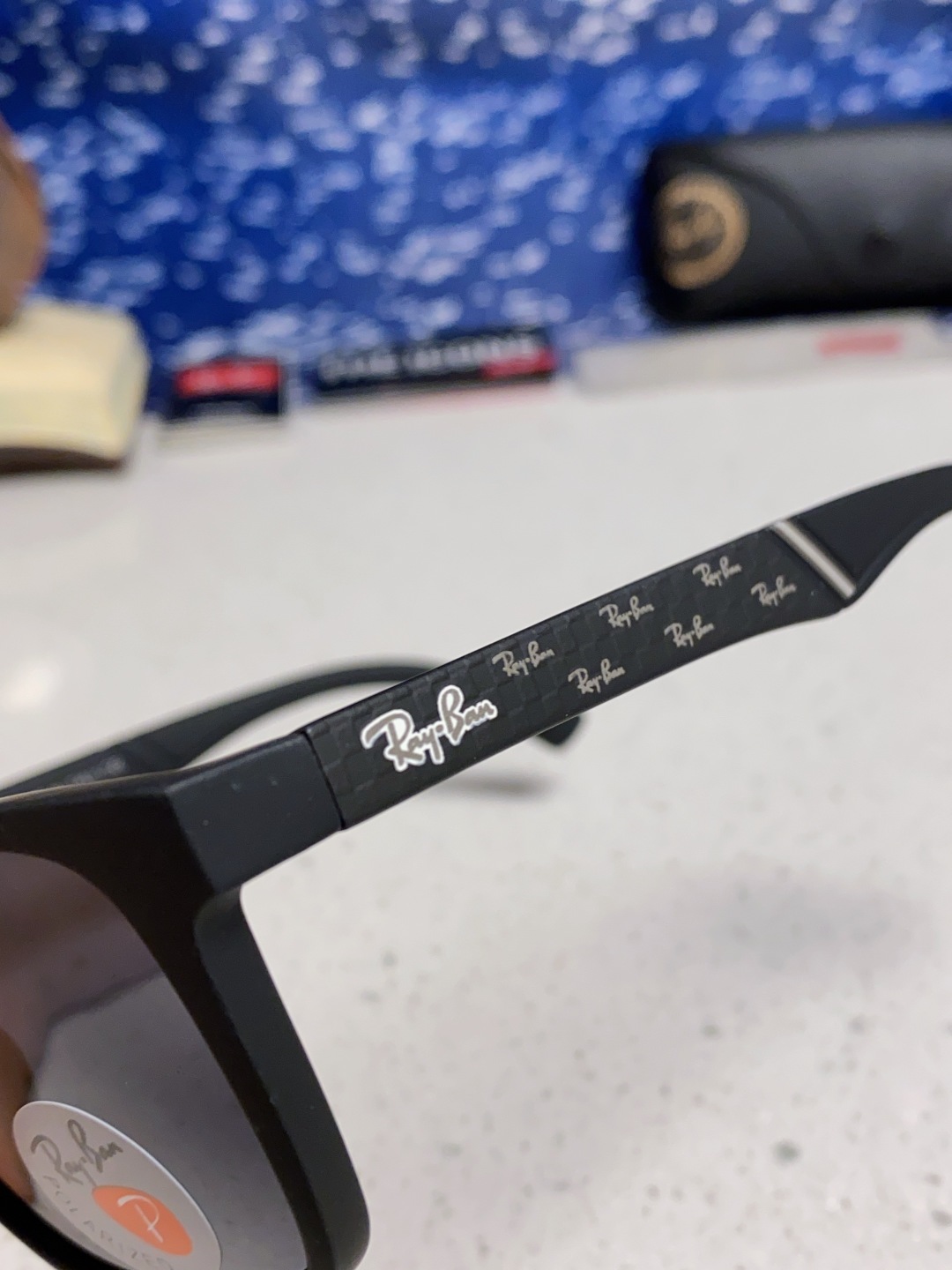  Rayban雷朋 2025新款豪华雷家时尚男士驾驶偏光太阳镜户外骑行运动眼镜防强光墨镜 RB69024