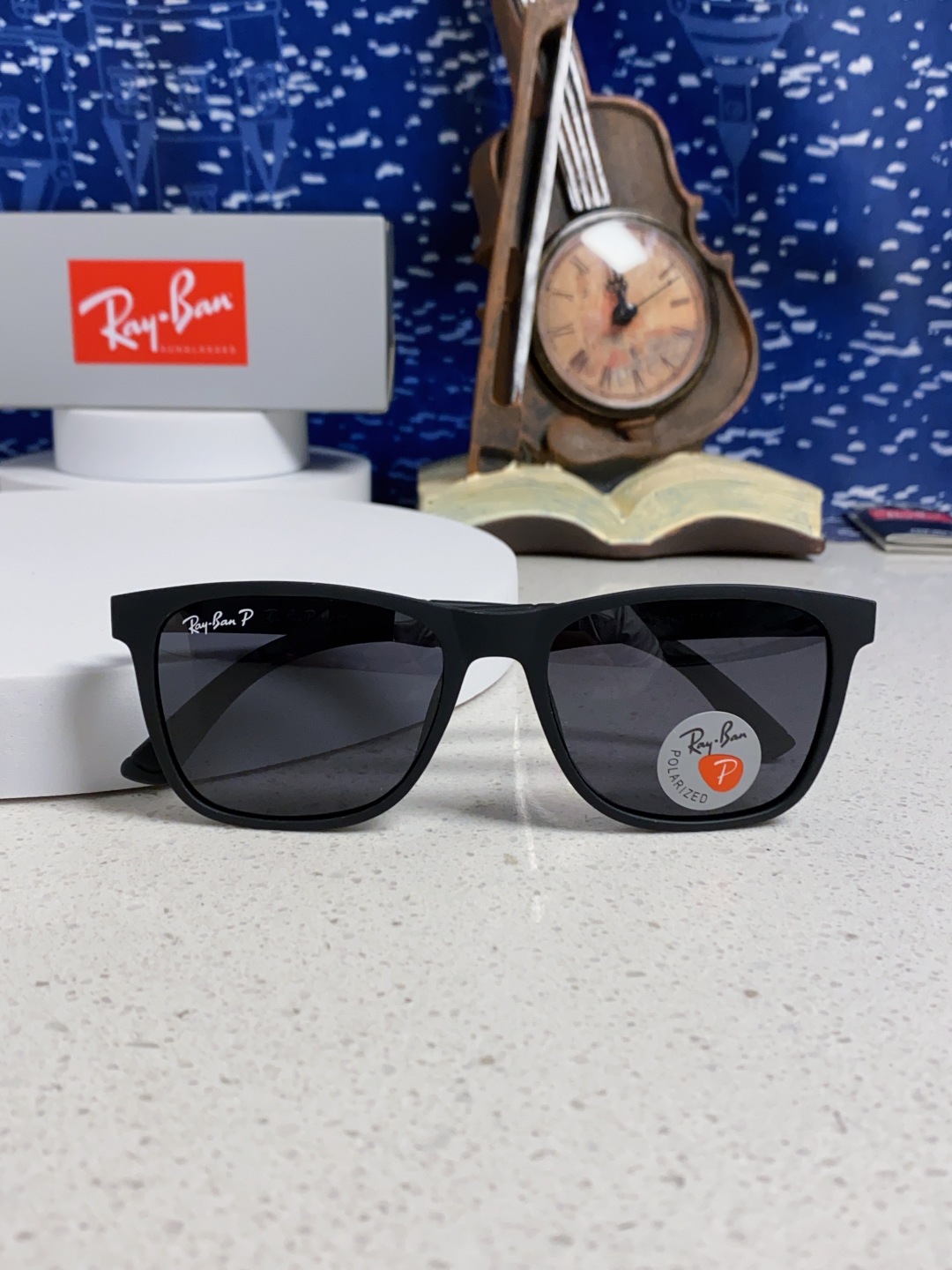  Rayban雷朋 2025新款豪华雷家时尚男士驾驶偏光太阳镜户外骑行运动眼镜防强光墨镜 RB69024