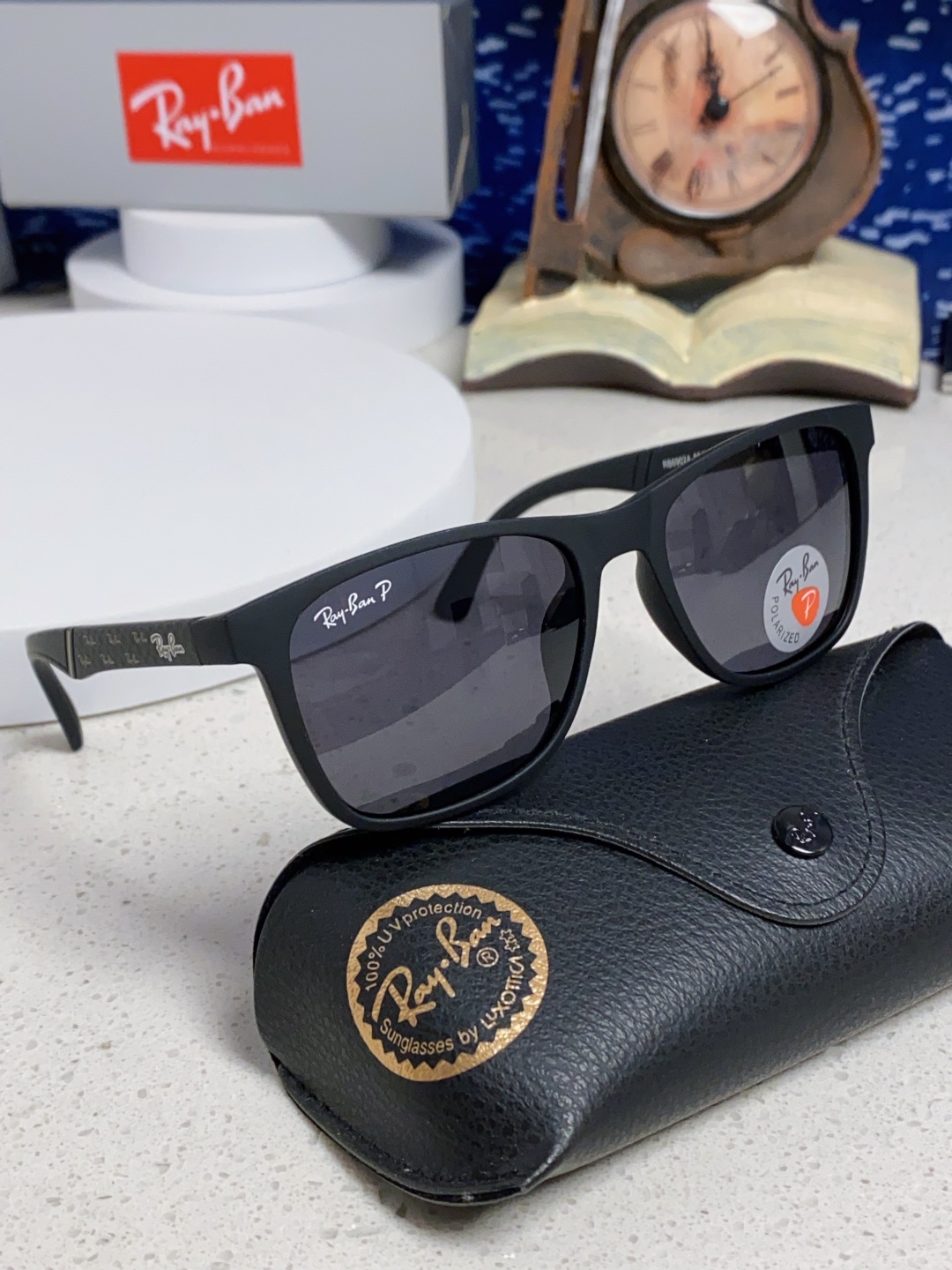  Rayban雷朋 2025新款豪华雷家时尚男士驾驶偏光太阳镜户外骑行运动眼镜防强光墨镜 RB69024