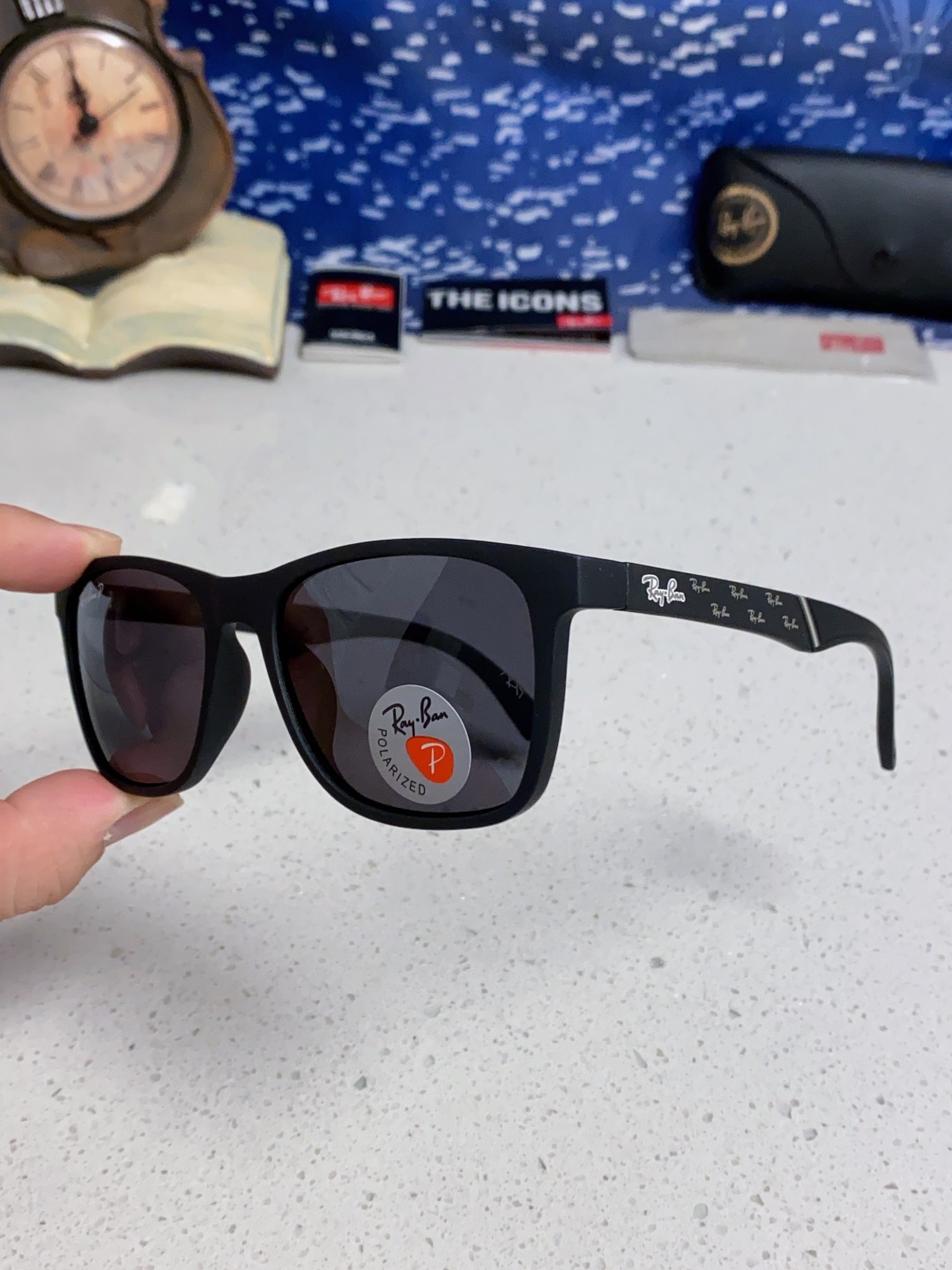  Rayban雷朋 2025新款豪华雷家时尚男士驾驶偏光太阳镜户外骑行运动眼镜防强光墨镜 RB69024