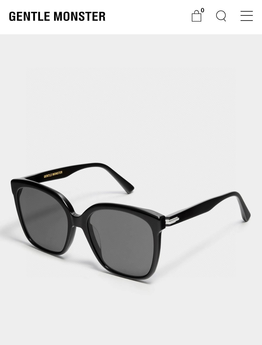  Gentle Moster(GM) GM新品大方框又一款百搭眼镜框墨镜 潮人必备 造型设计  型号：L