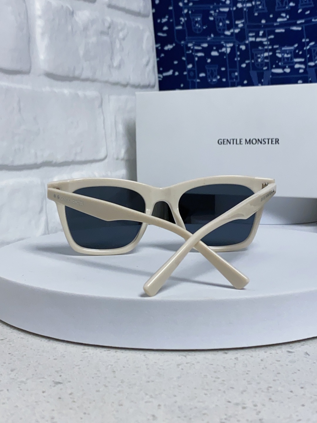 Gentle Moster(GM) 新款方框太阳眼镜女圆脸 时尚遮阳墨镜男防紫外线 型号：GEGEN