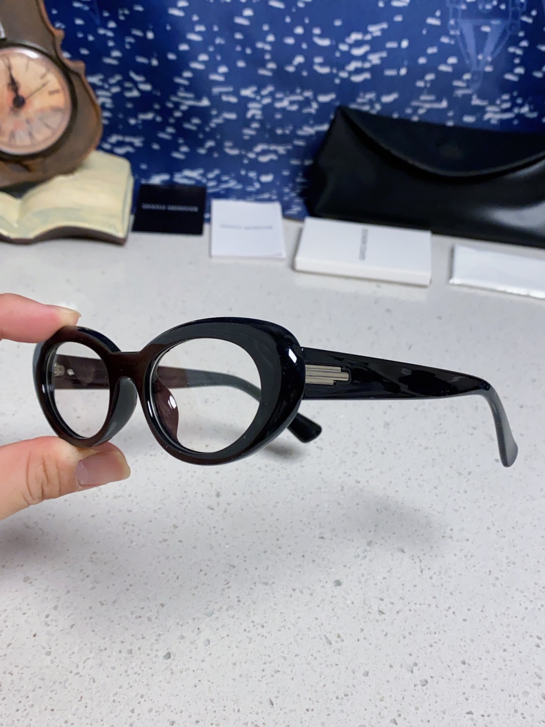 Gentle Moster(GM) 王安宇同款墨镜gm男士痞帅椭圆小框偏光防紫外线近视太阳眼镜女潮 型号