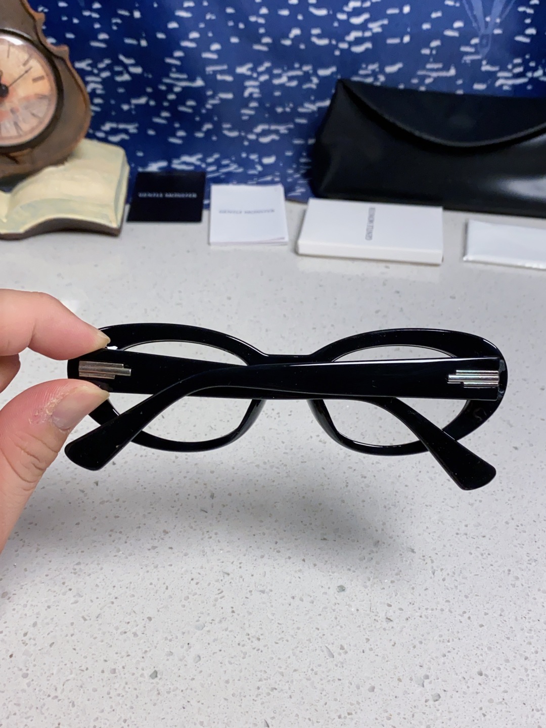 Gentle Moster(GM) 王安宇同款墨镜gm男士痞帅椭圆小框偏光防紫外线近视太阳眼镜女潮 型号